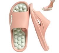 Pantoufles d'acupression, pantoufles de massage de réflexologie pour femmes, sandales d'acupression confortables antidérapantes pour soulager le stress et les tensions, gestion la douleur