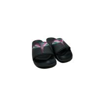 Pantoufles de basse mer Femmes County Of Milan avec des ailes roses BLACK 37
