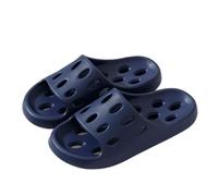 Pantoufles de Douche pour Femmes d'intérieur, Pantoufles de Sandale de Douche avec Trous de Drainage, Sandale de Douche Spa, Pantoufles de Douche antidérapantes (Couleur : Blanc, Taille : 44-45