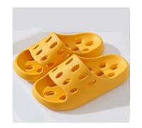 Pantoufles de Douche pour Femmes d'intérieur, Pantoufles de Sandale de Douche avec Trous de Drainage, Sandale de Douche Spa, Pantoufles de Douche antidérapantes (Couleur : Blanc, Taille : 44-45