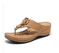 Pantoufles de Femmes Fashion Summer Femmes Slippers Gold Chain Slippers Sandales Cause Sandales Hollow Out Sandale Flat Shopink, 6.5 UK