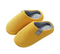 Pantoufles de Femmes Femmes Pantoufles intérieures à la Maison Chaude Pantoufle Anti-Glissement d'automne Chaussures d'hiver House Plancher des glissades de Sling Doux pour la Chambre 36-37