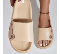 Pantoufles de maison fashion et polyvalentes en forme d'ours, respirantes, légères, antidérapantes, parfaites pour une utilisation intérieure et extérieure sur la plage ou ailleurs selon votre désir !