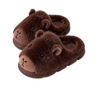 Pantoufles De Marche Pantoufles d’ intérieur Confortables et Chaudes pour Couples féminins - expérience cocooning Maison et détente Quotidienne sans spécifications SKU (Brown, 41)