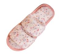 Pantoufles De Marche Pantoufles élégantes pour Femmes | Confort intérieur avec Double Bride et dégradé acidulé (White, 39)