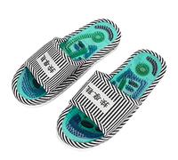 Pantoufles de Massage, chaussures d'aimant de thérapie magnétique Acupoint pour l'acupression détend la fatigue nerveuse du muscle(Hommes)