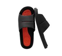 Pantoufles de Massage des Pieds Masseur de Pied Outil de Acupression Relaxation de Massage pour Soulager la Fasciite Plantaire Favoriser la Circulation Sanguine(Size:EU 42/43,Color:Noir)