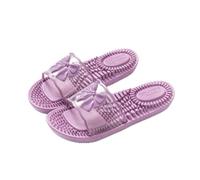 Pantoufles de Massage,Masseur de Pied d'Acupression Chaussures de Massage des Pieds pour Détendre les Pieds et Favoriser la Circulation Sanguine(Size:EU 38/39,Color:Violet)