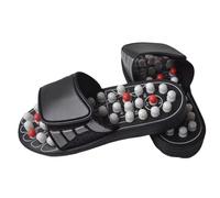 Pantoufles de massage respirantes, masseur de pieds portable, chaussures