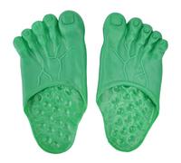 Pantoufles de Pied,Paire de Pantoufles Bigfoot,Couvre-pieds géants et géants,Cosplay Hulk Green Giant Feet Bigfoot Count Pantoufles Halloween Cosplay Giant Feet Accessory Costume Mascarade(Brun)