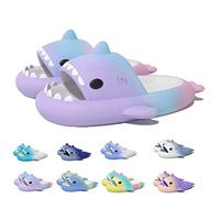 Pantoufles de plage antidérapantes pour enfants avec dents de requin, Blue C., 37/38 EU