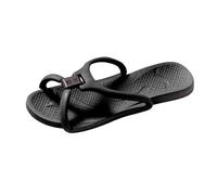 Pantoufles de voyage pliables pour couple - Antidérapantes - Pratique - Pour l'intérieur de la salle de bain - Avec semelle rigide - Pour homme et femme - Pieds larges, Noir , 41 1/3 EU