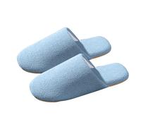 Pantoufles Décontracté Femme - Chaussons Maison Épaisse Hiver Pantoufles D'Intérieur Respirant Chaussons En Lin En Coton Doux Chaussures Chauds Et Confortables Chaussures Chauffants