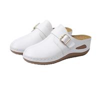 Pantoufles d'été grande taille décontractées commerce extérieur rétro épais demi pantoufles pour femmes portant grande taille pour les personnes paresseuses un pied tongs Go Walk femmes sandales