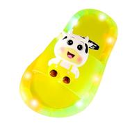 Pantoufles d'été pour Enfants, Chaussures Lumineuses de Dessin animé, vêtements d'extérieur Unisexes pour Enfants, Chaussures antidérapantes pour bébé, Sandales et Fille Rose Football Baskets