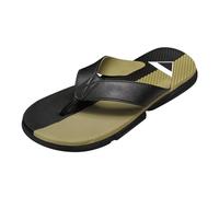 Pantoufles d'été pour homme - Ouvertes et douces - Semelle en feutre - Pour homme - À porter en plein air - Pour la plage - Décontractées - Non sandales, vert, 45 EU