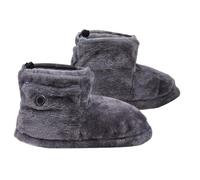 Pantoufles D'hiver Chauffantes - Chaussons Chauds Électriques, Contrôle De La Température À Cinq Niveaux, Chaussures Avec Fonction Minuterie | Chaussures Confortables Isolées Pour Le Travail De Lectur