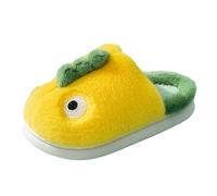 Pantoufles d'hiver pour filles et garçons avec doublure en polaire antidérapante Tricot Chausson Chaussures Premiers Pas Idéal pour la maison et la Maternelle Pantoufle unisexes pour enfants