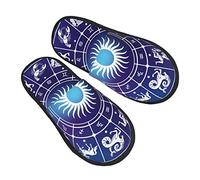 Pantoufles D'Hôtel Capricorne Du Zodiaque Romain Unisexe Pantoufles De Voyage Antidérapant Chaussons Maison Pour Voyage Homme Chambre L