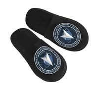 Pantoufles D'Hôtel Force Spatiale Des États-Unis Antidérapant Slippers Chaud Chaussons D'Intérieur Pour Hôtel Homme Invité M