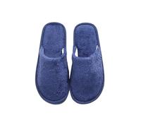 Pantoufles D'intérieur En Peluche For La Maison, Automne Et Hiver, Pantoufles Chaudes En Coton EVA For Hommes Et Femmes, Chaussures De Maison For Couples, Nouvelle Collection(Navyblue,41-42)