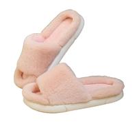 Pantoufles D'Intérieur Légère - Chaussures En Lin En Coton Fashion Chaussures Ouverts Pour Femme Épaisse Chaussons Fourrés Femme Respirant Chaussons Antiderapant