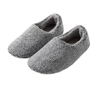 Pantoufles d'intérieur Moelleuses Women Plush Closed Back Indoor Slippers | Curly Fleece Slip On Loafer Slippers Comfortable Non-Slip for Autumn Winter