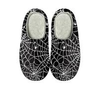 Pantoufles d'intérieur pour Halloween - Terreur - Chaussons heureux - Pantoufles confortables et effrayantes - Pour l'intérieur et l'extérieur - Pantoufles de Noël - Pantoufles chaudes et tendance