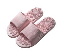 Pantoufles d'intérieur pour homme et femme - Pantoufles d'acupression et de réflexologie - Antidérapantes et confortables - Massage acupoint - Shiatsu - Soulage la douleur de la voûte plantaire