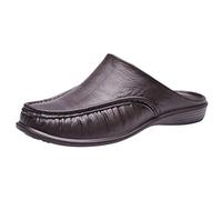 Pantoufles d'intérieur pour homme - Pantoufles fermées à 45 - Sandales de plage super douces - Confortables - Imperméables - Chaussures de marche décontractées - Couleur unie - Sandales de randonnée