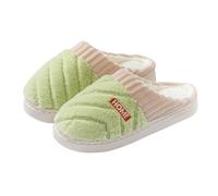 Pantoufles élégantes et chaudes pour femme - Sandales à plateforme - Beige
