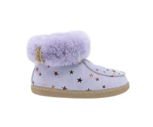 Pantoufles en Ã©toiles brillantes bÃ©bÃ© fille Vanuba Peppin Violet 27