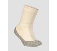 FALKE Cosyshoe W Hp laine picots sur la semelle 1 paire, Chaussettes Chaussons Femme, Blanc Off-White 2049, 37/38 EU