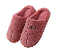 Pantoufles en mousse à mémoire de forme pour femme - Confortables, chaudes et confortables - Antidérapantes - Pour l'intérieur et l'extérieur - Chaussons en peluche - Semelle souple - Pantoufles