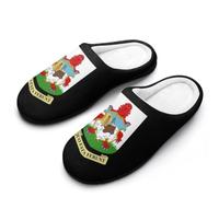 Pantoufles En Peluche Armoiries Des Bermudes Slippers M