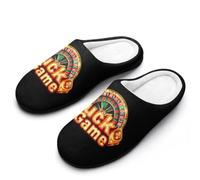 Pantoufles En Peluche Casino Luck Game Slippers S