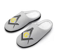 Pantoufles En Peluche Franc-Maçonnerie Slippers M