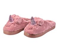 Pantoufles Enfant Fantaisie Chaleur Et Confort 9215 Licorne Parme