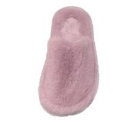Pantoufles épaisses et chaudes en fourrure pour l'hiver | Tissu en velours, protection des orteils, construction épaisse et chaude, jolie texture fourrure, blanc, taille 36-41
