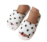 Pantoufles Femme, Chaussons D'IntéRieur Femme à Enfiler avec Semelles Souples AntidéRapantes pour Un Confort Optimal Lors De Vos Moments De DéTente