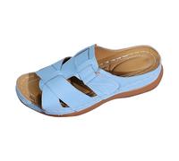 Pantoufles Femme Ete Confort Chaussures Orthopédiques Femme Été Sandales Été Confortable Savate Style Casual Léger Respirant Pliable Claquette Idéale Pour Voyage Escapades Estivales Sandale Plage