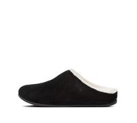 Fitflop Chrissie Shearling, Chaussons Mules Femme, Noir (Black 001), 39 EU