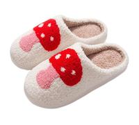 Pantoufles Femme Hiver Chaussons Rigolo Chausson Bouillotte Chaud Double Pied Invités Mocassins Chauffant Chaude Chauffants Mouton Noel Pantoufle Chaussure Femmes Orthopédiques Slippers Isotonere
