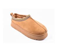 Pantoufles Femme Hiver Mule Style Scandinave MD9769 CAMEL 40