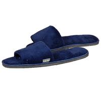 Pantoufles Femme Infinitif Chaussons Ballerines Mules Velours Marine