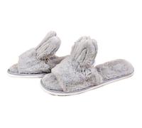 Pantoufles Femme - OZABI - CASA & CO - Lapin gris - Confortable et humoristique 39/41