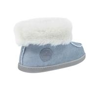 Vanuba Pantoufles femme Peppin en cuir 100% laine Gris 39