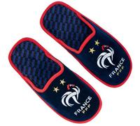 Pantoufles - FFF - Collection officielle EQUIPE DE FRANCE - Enfant - Bleu - Polyester 32