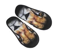 Pantoufles Guépard Chaud Pantoufles De Maison Antidérapant Maison Slippers Pour Automne Homme Camping M