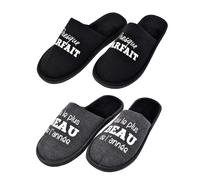 Pantoufles Homme Lot De 2